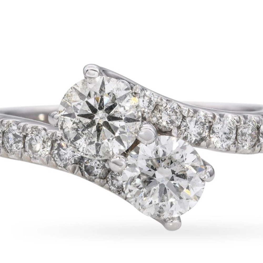 SOLD Ever Us Diamond Ring 2 ct tw Round-cut 14K White Gold $5799